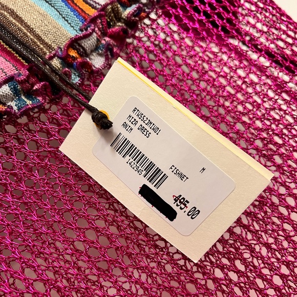 NWT Anim Miza Fishnet Beach Cover Up / Dress - Picture 11 of 13